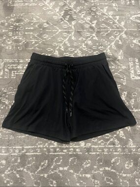 Pacific Trail Black Athletic Drawstring Shorts